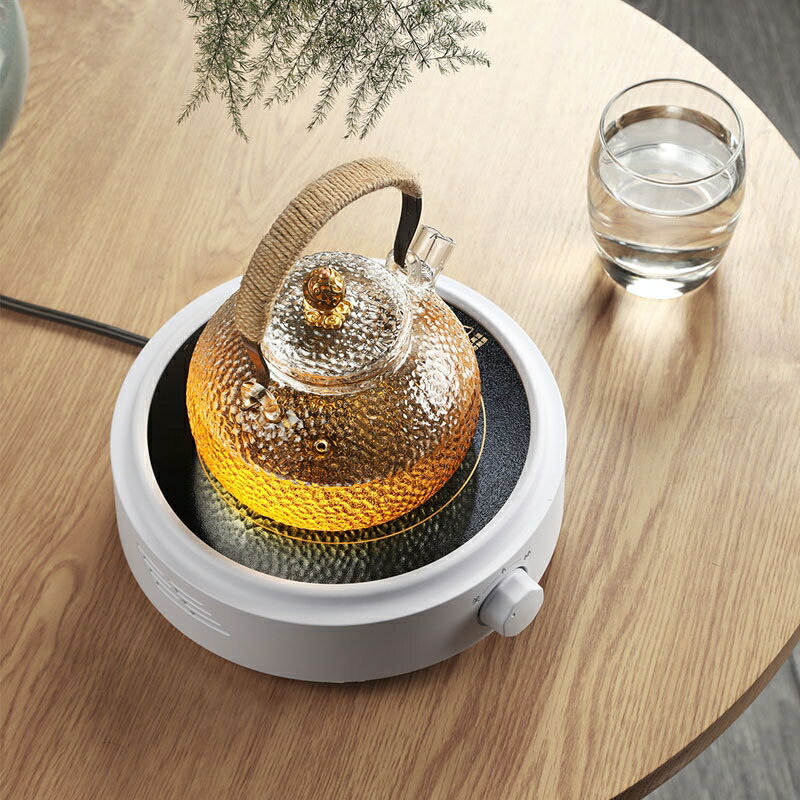 電陶爐110V煮茶爐家用迷你小型煮茶器鐵壺燒水壺泡茶茶具小電磁爐