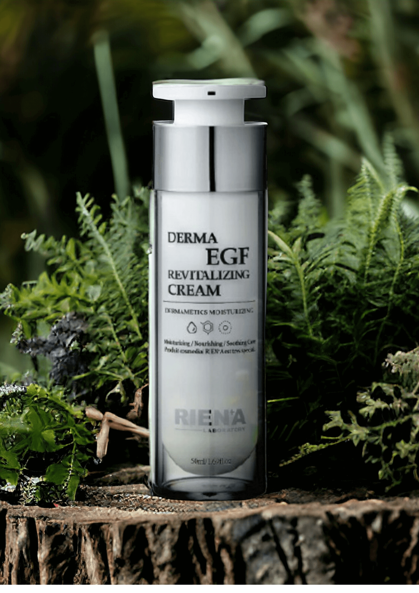 【RIENA】深層保濕活膚霜 DERMA EGF REVITALIZING CREAM/50ML 強效保濕、滋潤鎖水