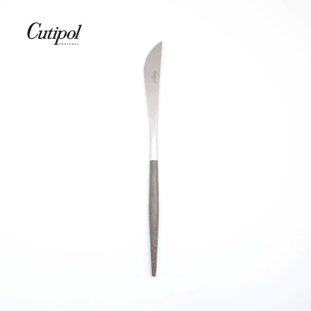 葡萄牙 Cutipol GOA系列21.5cm主餐刀 (灰銀)