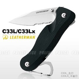 [ LEATHERMAN ] CRATER C33L平刃折刀 / 25年保固 / 公司貨 860111N