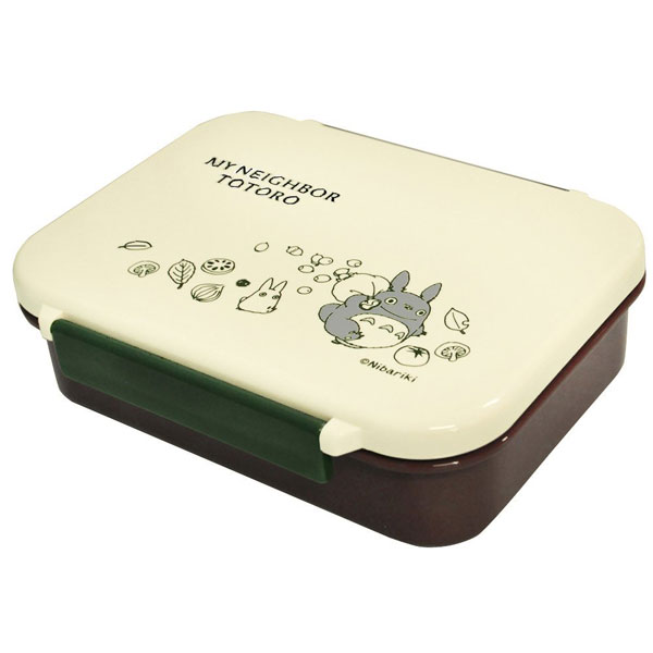 asdfkitty*日本製 TOTORO龍貓背包袱 雙扣便當盒/保鮮盒-550ML-可微波-正版商品