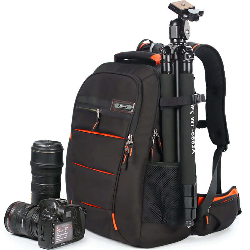 攝影包 卡芮爾 佳能尼康戶外攝影包雙肩單反專業相機背包多功能大容量 交換禮物