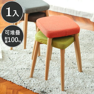 餐椅/椅凳 方型木紋椅凳(1入) 凱堡家居【Z08051】
