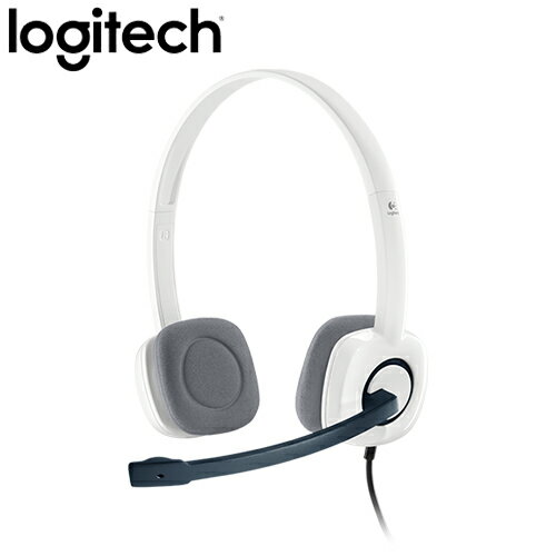 【現折$50 最高回饋3000點】Logitech 羅技 H150 立體聲耳機麥克風 白