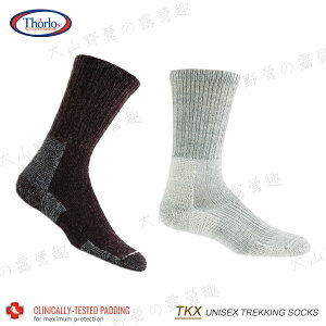 【露營趣】美國 Thorlos TKX 羊毛縱走登山健行襪(厚底) 登山襪 羊毛襪 健行襪 運動襪 保暖襪 休閒襪 雪襪 吸濕排汗