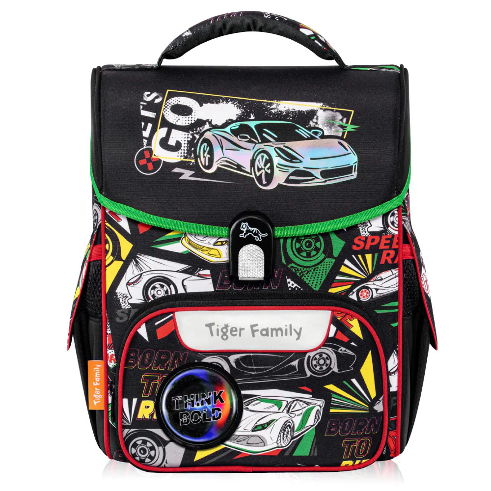 Tiger Family 小學者 超輕量護脊書包 Pro 2S 賽車風暴 H8983 (TGJL-113A)