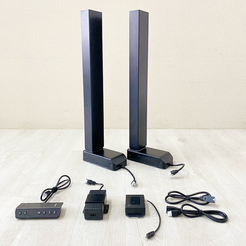 定製家具配件電動升降桌腿智慧站立辦公桌架子可升降電腦桌子支架【博野五金】