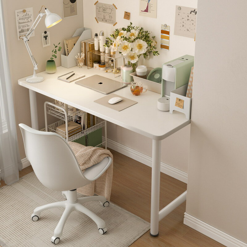 電腦桌 辦公桌 書桌家用簡易長條桌小型電腦臺式桌辦公桌桌椅組合臥室學生寫字桌