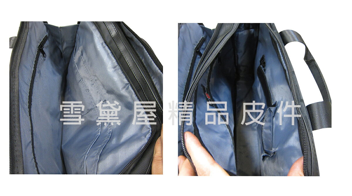 限時 滿3千賺10%點數↘ | ~雪黛屋~OVER LAND 文件包中容量二層主袋可放14吋電腦A4資料夾防水尼龍布+皮革手提肩斜背附長背帶 ...