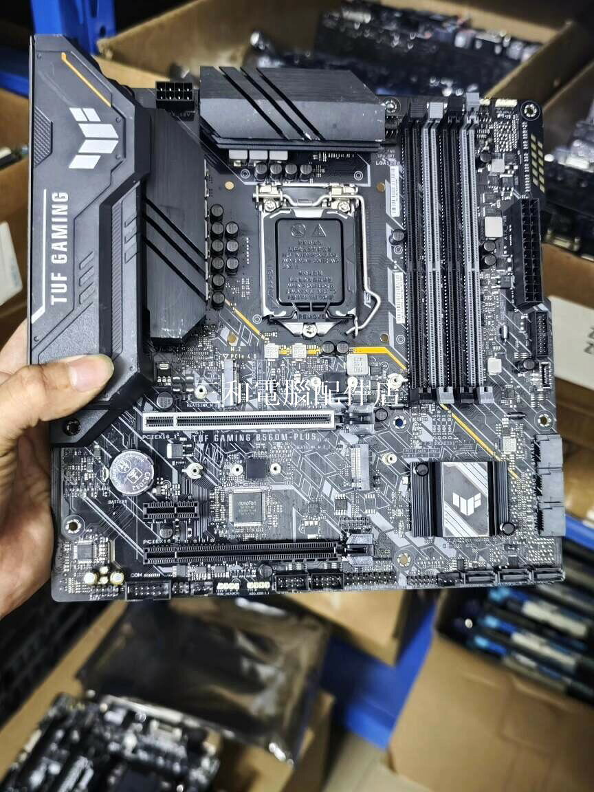 華碩TUF GAMING B560M-PLUS 主機板 10 11 代英特爾酷睿 LGA1200 介面 成色全新 輕微使用 穩定高效 充新裝機首選