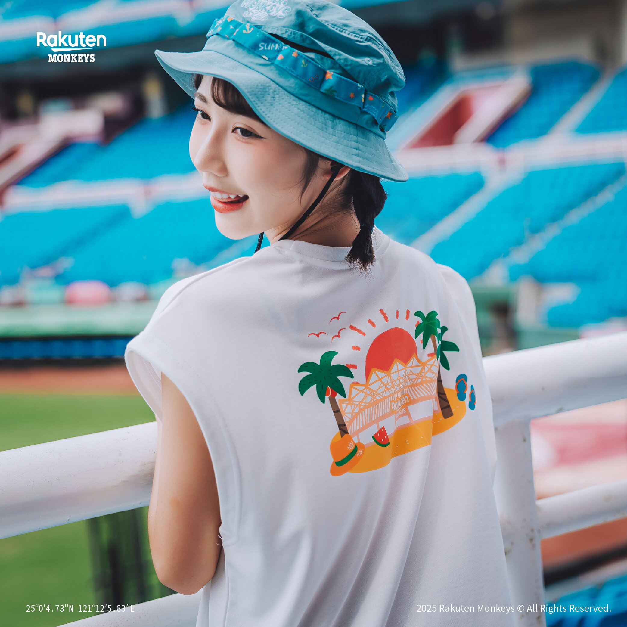 2025 Summer Monkeys 背心-白