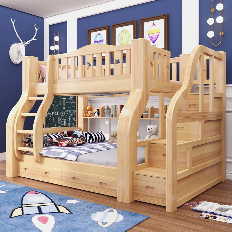 喜摯實木子母床雙層床兩層床上下鋪上下床高低床兒童床成人母子床