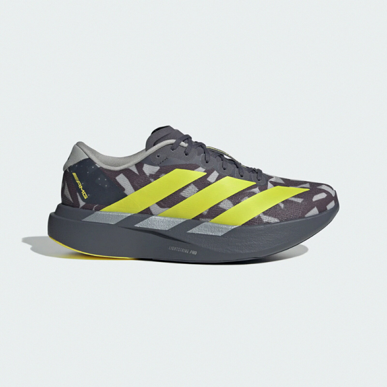 adidas 愛迪達 慢跑鞋 Adizero Evo SL M AMG 男鞋 灰 黃 賓士 AMG F1 KI7297