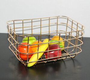 水果籃樣品房品飾品 創意家居客廳餐桌裝飾鐵藝工藝品