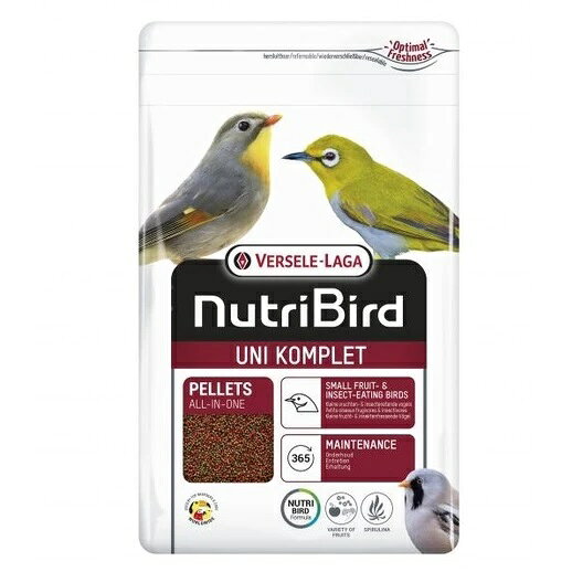 凡爾賽 - UNI 雜食性中小型野鳥專用 NUTRIBIRD 機能滋養丸 250g 16685 1kg 17085