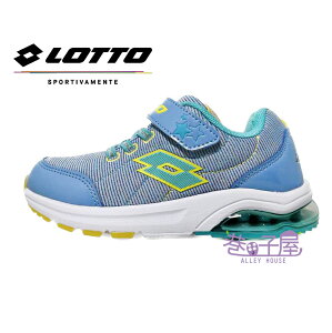 LOTTO樂得-義大利第一品牌 童鞋 STAR RUN 避震 氣墊 跑鞋 運動鞋 [LT2AKR6026] 藍【巷子屋】