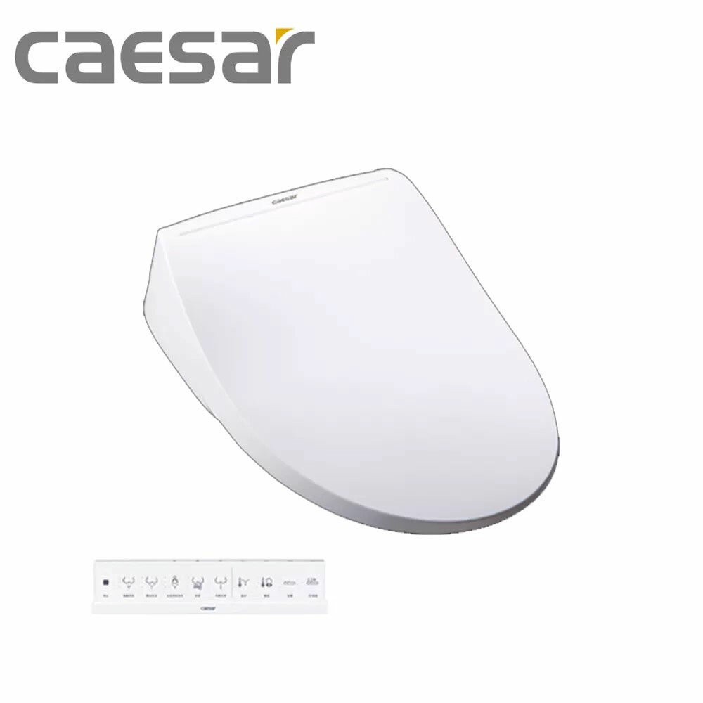【CAESAR 凱撒衛浴】瞬熱式電腦馬桶座、烘乾、脫臭、無線遙控、不鏽鋼噴嘴TAF220
