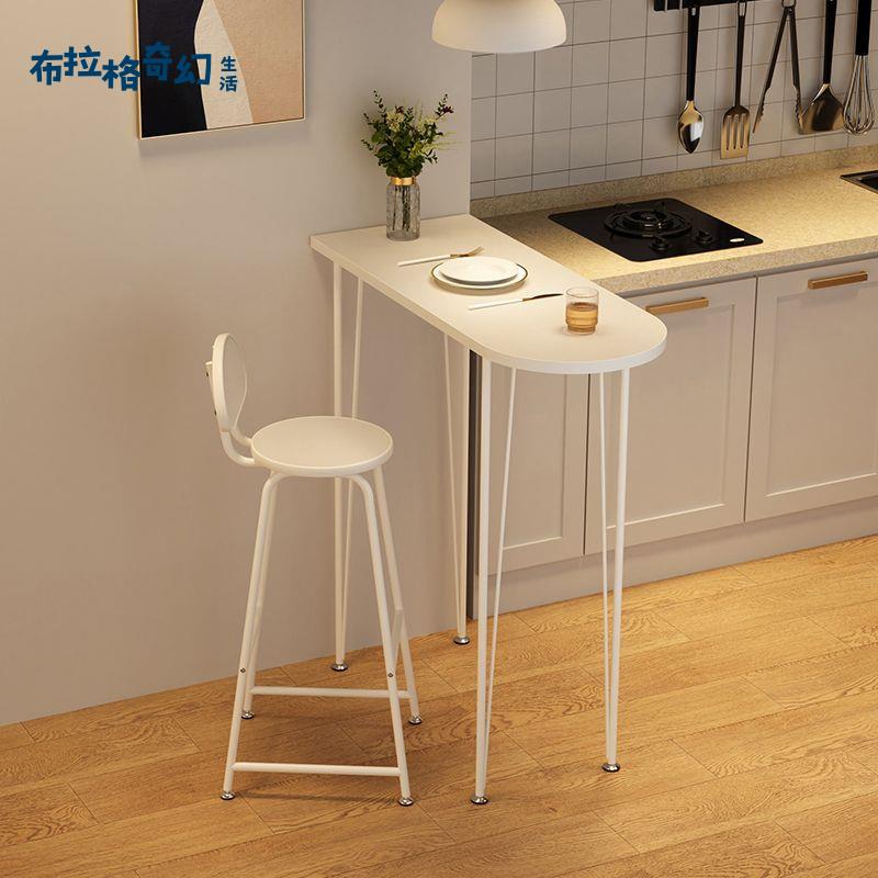 奶油風小戶型休閑小吧臺