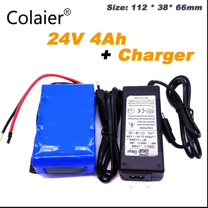 24V 6S2P 4000 18650電池組25.2V 4000mAh可充電電池LED/燈/相機