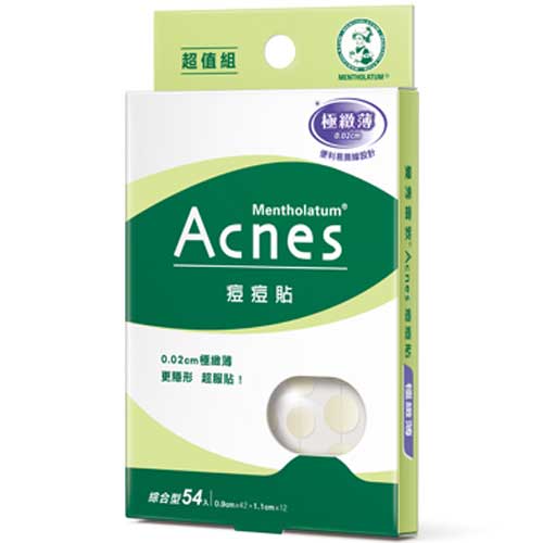 曼秀雷敦 Acnes 痘痘貼 極致薄綜合型 54入