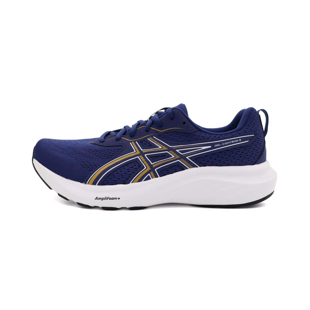 Asics GEL-CONTEND 9 4E 藍金 寬楦 網布 休閒 運動鞋 男款 B6035 (1011B882-405)