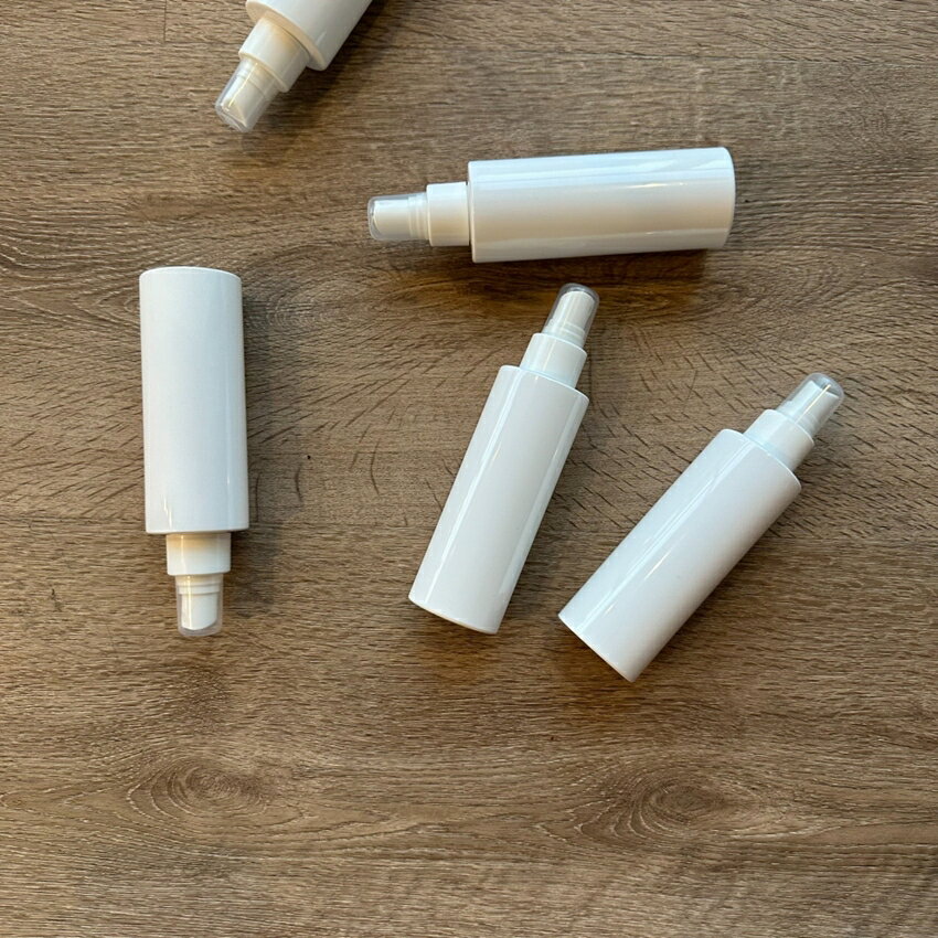 068【怡家藥局】白色不透明PET1空瓶 150ML 酒精噴瓶 分裝瓶