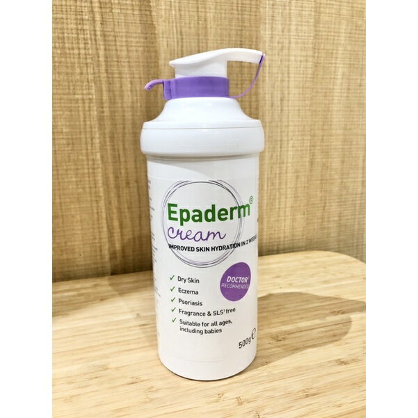 【怡家藥局】美尼克Molnlycke益皮特(臺灣公司貨) Epaderm二合一乳霜 500G/50G