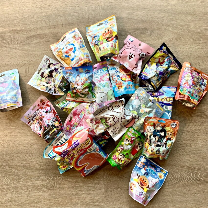 【怡家藥局】日本 BANDAI 沐浴球 多款 超人力霸王 汪汪隊 角落小夥伴 卡娜赫拉 鬼滅之刃 假面騎士 光之美少女