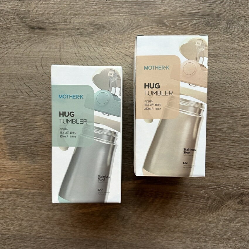 MOTHER-K 頂級不鏽鋼保溫/保冷學習杯-香草薄荷、草莓牛奶-350ML