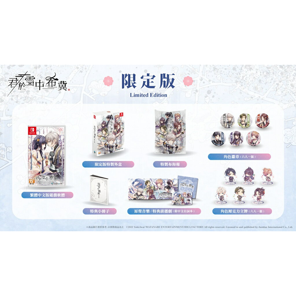 【AS電玩】 NS Switch 君於雪中希冀 中文版 限定版