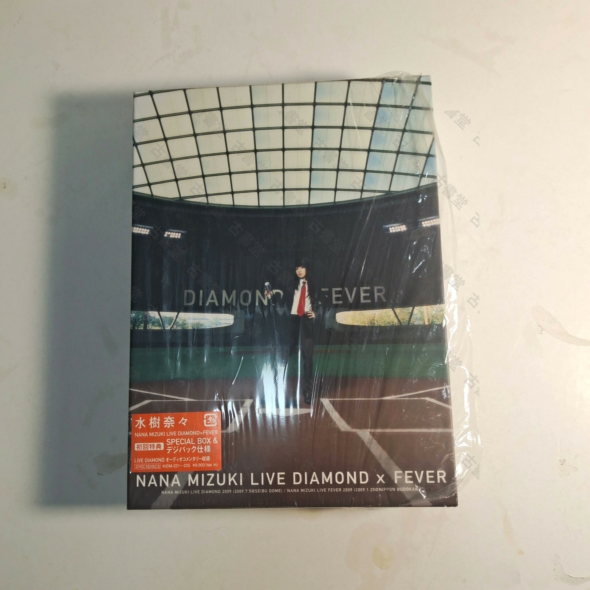 水樹奈奈 NANA MIZUKI LIVE DIAMOND×FEVER DVD 初回限定版 5張 收藏版 唯一珍藏 超清