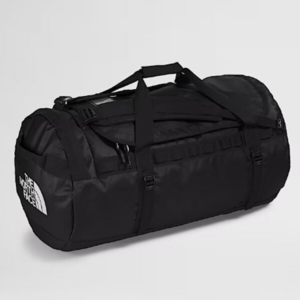 美國[The North Face] BASE CAMP DUFFEL - L 抗水手提旅行包 (黑)