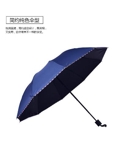 折傘 雨傘 10骨傘 兩用輕量自動遮陽防曬雨季具防抗UV紫外線風折疊素色面大加大十骨傘面 生日禮物 ( 顏色隨機出貨)