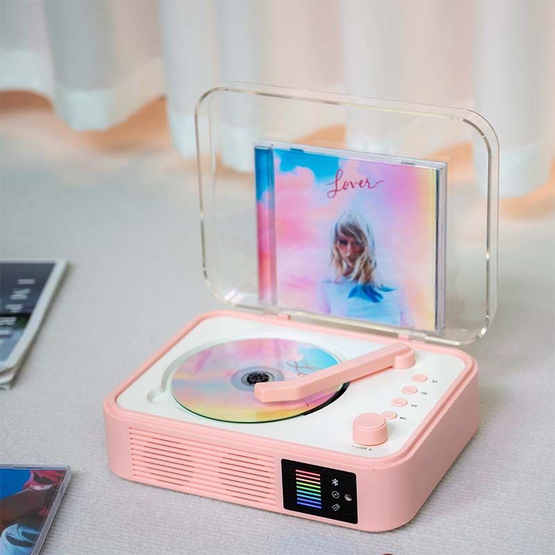 i&w音蔚HIFi音質復古CD機不傷碟韓娛專輯光碟播放器充電音響【北歐家居生活】