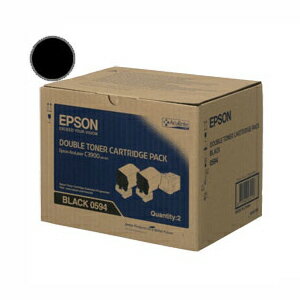 EPSON 黑色(雙包裝)原廠碳粉匣 / 個 S050594