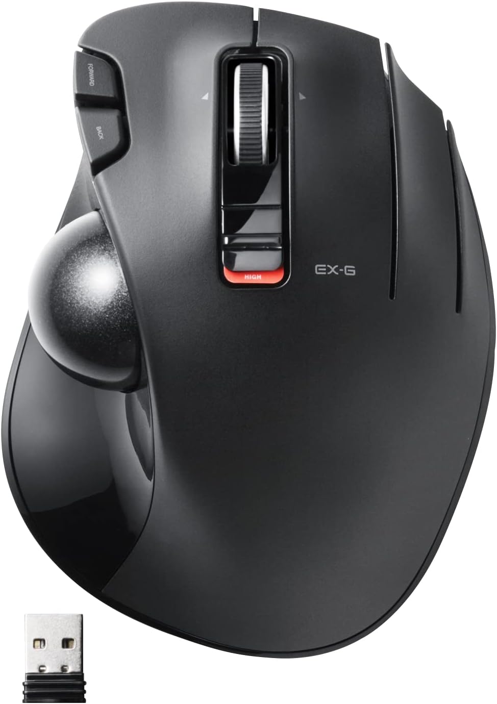 [o東京直購] ELECOM M-XT3DRBK 軌跡球 滑鼠 6鍵 EX-G Mouse Trackball