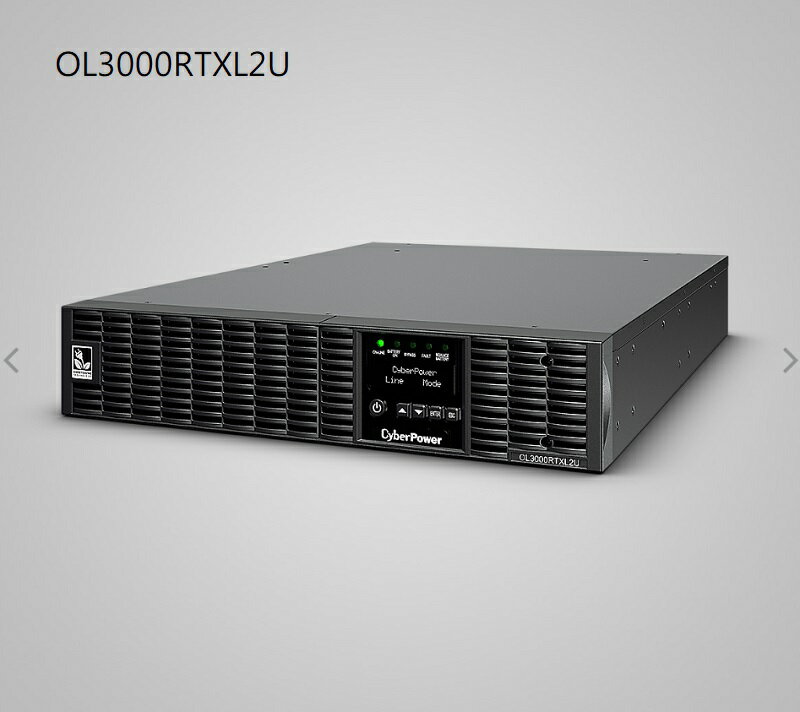 【最高現折268】CyberPower 碩天 OL3000RTXL2U 3000VA 在線式 UPS不斷電系統/附滑軌
