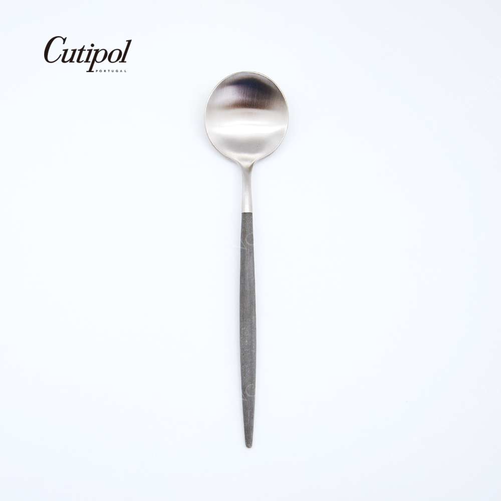 葡萄牙 Cutipol GOA系列21.5cm主餐匙 (灰銀)