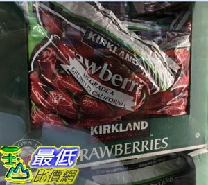 [需低溫宅配 無法超取] COSCO C692290 KIRKLAND SIGNATURE STRAWBERRY 科克蘭冷凍草莓2.7KG