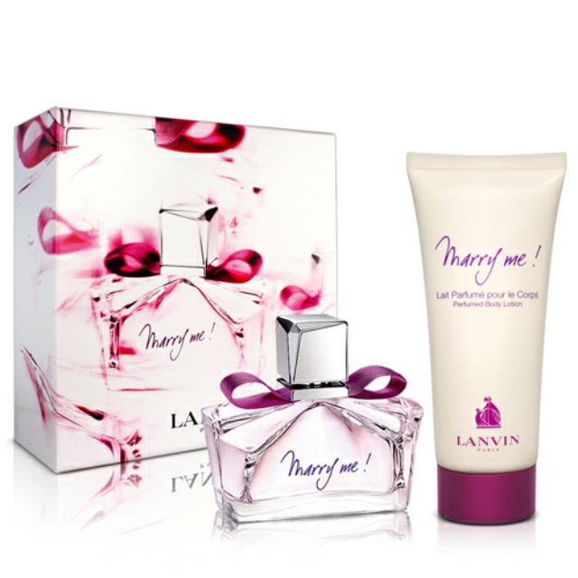 LANVIN Marry me 女性淡香精禮盒 50ml｜期間限定◆秋冬迷人香氛