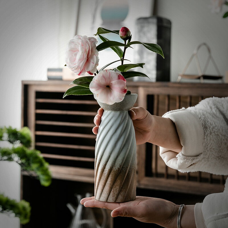 簡約干花瓶子花插花裝飾瓶擺件擺設水培現代北歐簡約ins創意客廳