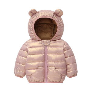 冬季兒童棉服男童女童棉服套裝小童外套保暖免洗耳朵連帽套裝保暖