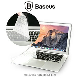 BASEUS 倍思 Apple MacBook Air 11吋 鍵盤保護膜 鍵盤膜 MAC 易清洗 纖薄 超薄 透明【APP下單4%點數回饋】