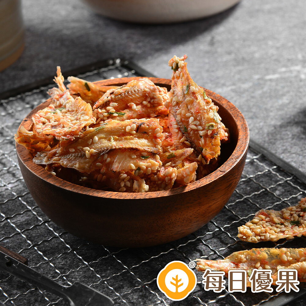 櫻花黃金魚酥135公克 【每日優果】