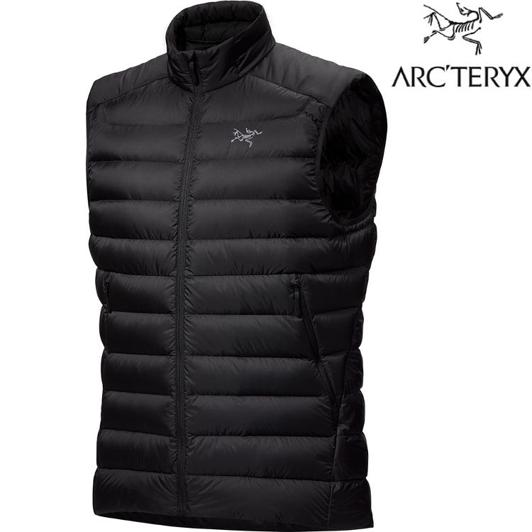 Arc'teryx 始祖鳥 Cerium Vest 男款 羽絨背心 X000007455 黑 Black