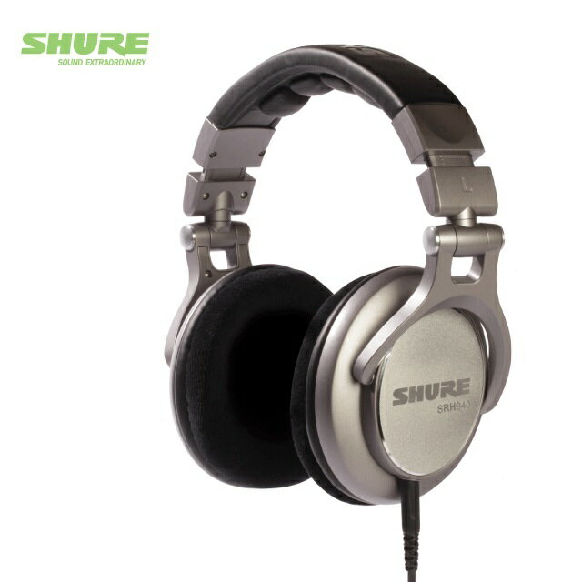 (現貨)SHURE舒爾 SRH940 監聽式耳罩式耳機 台灣公司貨