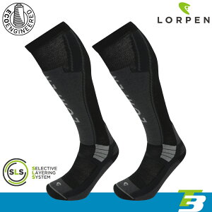 Lorpen T3 男 美麗諾羊毛滑雪襪 ECO S3MLE(II) / 城市綠洲 (毛襪 雪襪 保暖襪 羊毛襪)