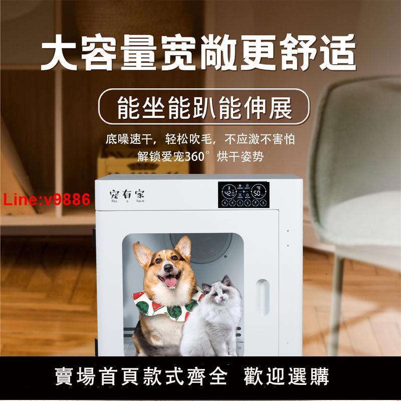 【臺灣公司 超低價】全智能寵物烘乾箱狗狗吹水機貓咪洗澡烘乾機家用中小型極速烘乾