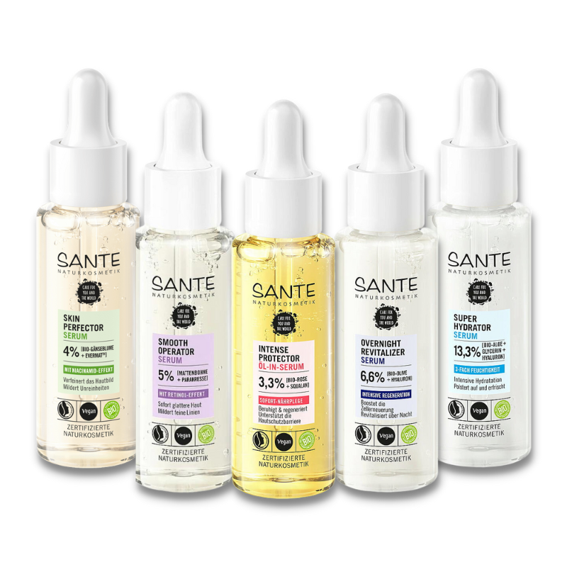 德國 Sante 沙達 臉部精華油/ 精華液 30ml 保濕 面部 精華 滋潤 保養油 玻尿酸 熟齡肌 附發票【心心哈德】現貨 全館499超取免運｜全場下殺★滿額再享折扣