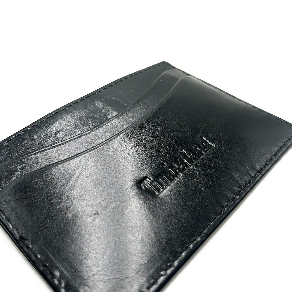 Timberland錢包 Sirus card case-黑色 3